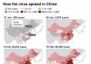 A GIS map of how the virus spread in China