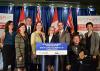 Kim McGrail (Scientific Director, Population Data BC), Carolyn Gotay (Co-Director, UBC School of Population and Public Health), Dermot Kelleher (board member, BC SUPPORT Unit/BC Academic Health Science Network/Dean, UBC Faculty of Medicine), the Honourable Jane Philpott (Canada’s Minister of Health), Minnie Downey (Executive Director, BC SUPPORT Unit), the Honourable Terry Lake (British Columbia’s Minister of Health), Kent Loftsguard (member BC SUPPORT Unit Patient Engagement Working Group), Linda Li (Lead 